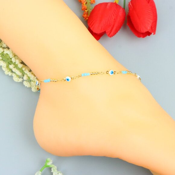 Handmade Anklet – A Stylish Choice for Women, Thoughtful Gift Idea, EVCH1871 - Picture 9 of 10